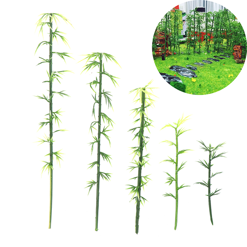 20 Adet Plastik Minyatür Model - Desktop Organizer Bamboo incelemesi ve fiyatı