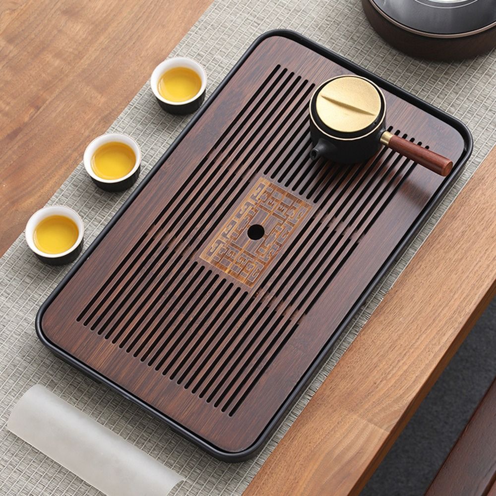 Yeni Bambu Çay Tepsisi 43.5x26 - Desktop Organizer Bamboo incelemesi ve fiyatı