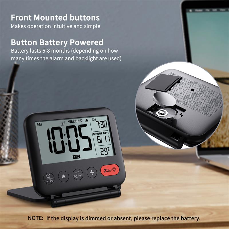NOKLEAD Dijital Seyahat Çalar  - Led Desk Clock incelemesi ve fiyatı