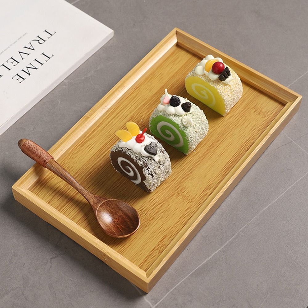 Dekoratif Tepsi Doğal Bambu Ba - Desktop Organizer Bamboo incelemesi ve fiyatı