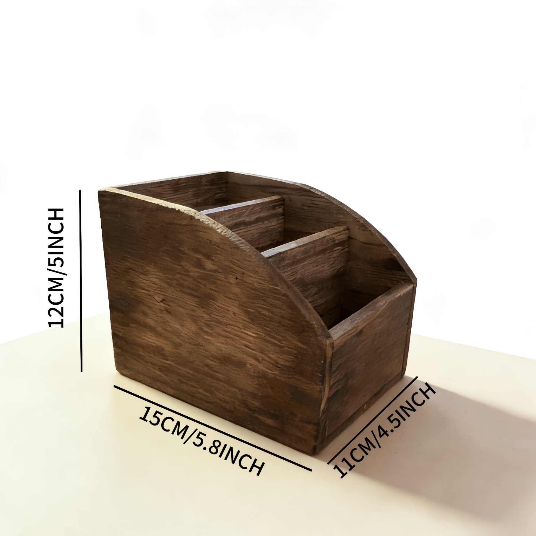Vintage masif ahşap uzaktan ku - Desktop Organizer Bamboo incelemesi ve fiyatı