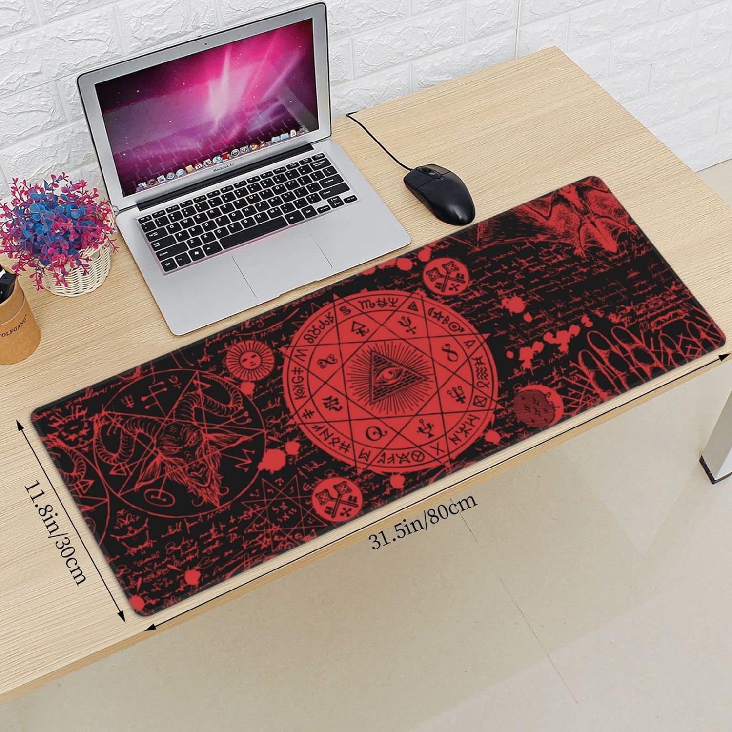 Vintage Gotik Simya Desenli Ge - Mousepad Xl Extended incelemesi ve fiyatı