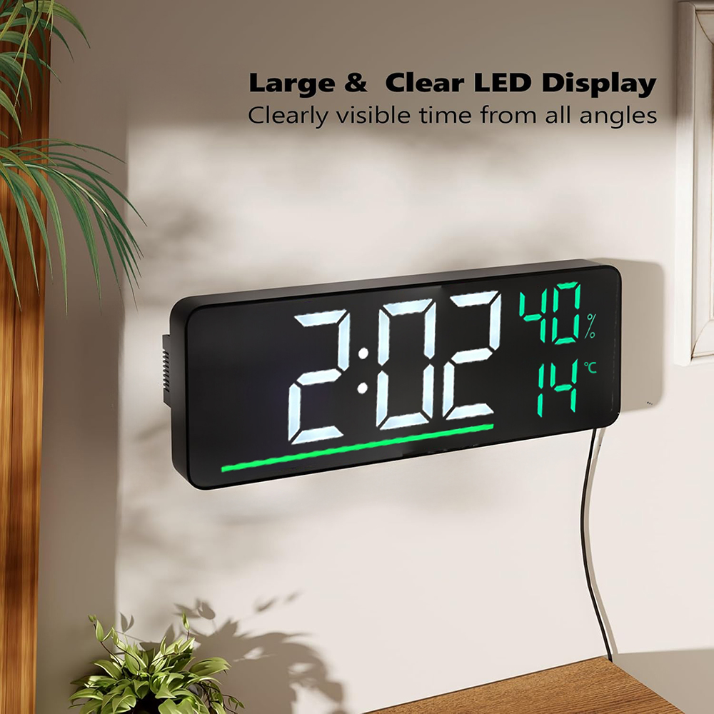 LED Dijital Duvar Saati, Sıcak - Led Desk Clock incelemesi ve fiyatı