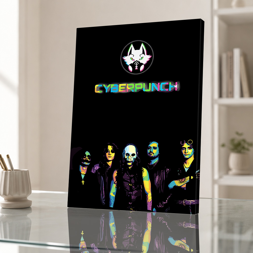 Siberpunk Kanvas Baskı Poster  - Home Office Studio incelemesi ve fiyatı