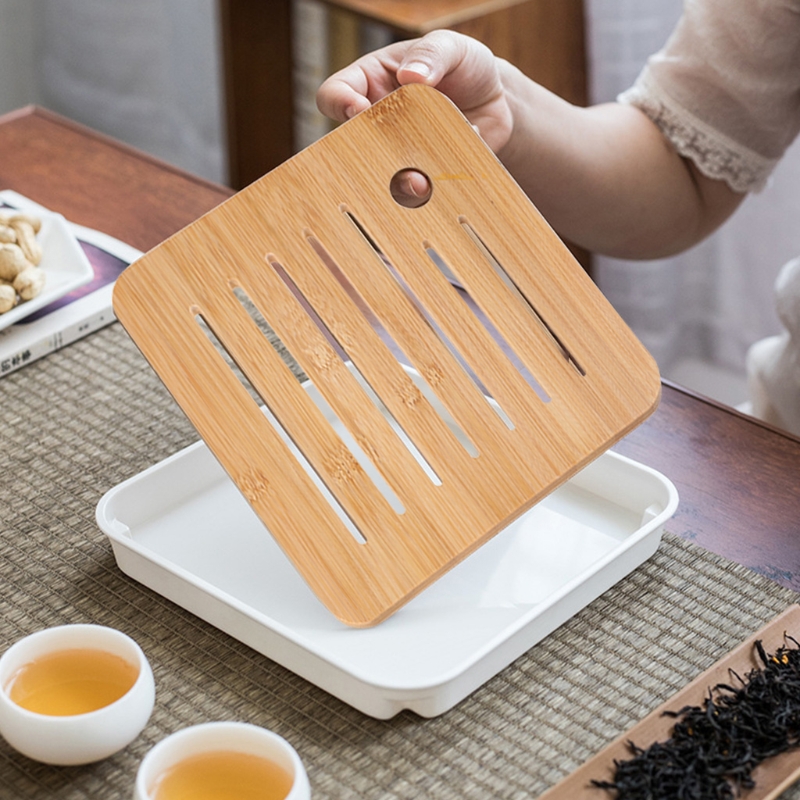 Bambu Çay Tepsisi Mini Bambu Ç - Desktop Organizer Bamboo incelemesi ve fiyatı